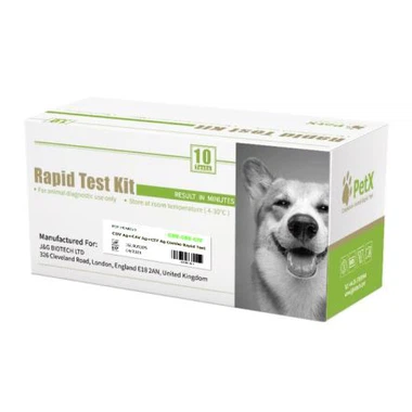 Suņu mēra adenogripas vīrusa kombinētais tests