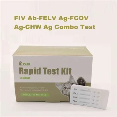 Kaķi FIV FELV FCOV CHW tests